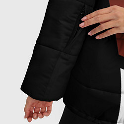 Куртка зимняя женская Две кривые, цвет: 3D-черный — фото 2