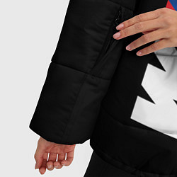 Куртка зимняя женская BMW - м комплектация, цвет: 3D-светло-серый — фото 2