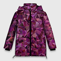 Куртка зимняя женская Весенний оригами, цвет: 3D-красный