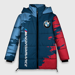 Женская зимняя куртка BMW m performance grunge