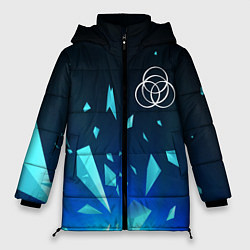 Куртка зимняя женская Elden Ring взрыв частиц, цвет: 3D-черный