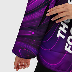 Куртка зимняя женская Thousand Foot Krutch violet plasma, цвет: 3D-черный — фото 2