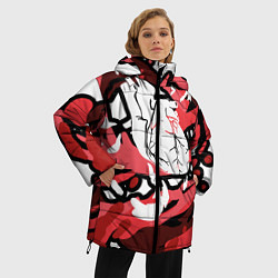 Куртка зимняя женская The Bloody Heart, цвет: 3D-черный — фото 2