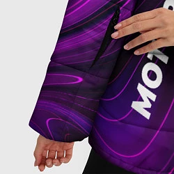 Куртка зимняя женская Motorhead violet plasma, цвет: 3D-черный — фото 2