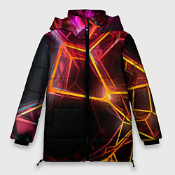 Куртка зимняя женская Неоновая конструкция, цвет: 3D-светло-серый