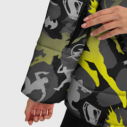 Куртка зимняя женская Pattern The Flash 2023, цвет: 3D-черный — фото 2