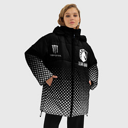 Куртка зимняя женская Team Liquid black, цвет: 3D-красный — фото 2