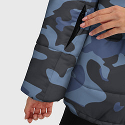 Куртка зимняя женская Стиль камуфляж, цвет: 3D-черный — фото 2