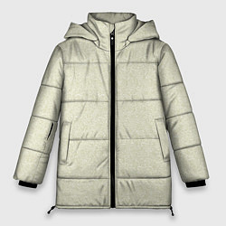 Куртка зимняя женская Текстура ажурный оливковый, цвет: 3D-черный