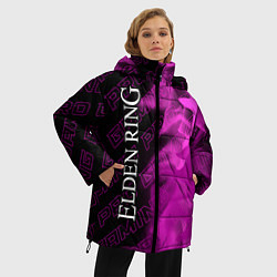 Куртка зимняя женская Elden Ring pro gaming: по-вертикали, цвет: 3D-черный — фото 2