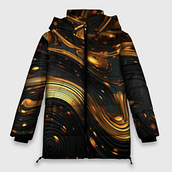 Куртка зимняя женская Жидкое золото, цвет: 3D-светло-серый