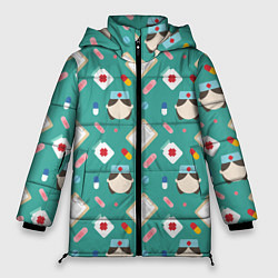 Куртка зимняя женская Nurse style, цвет: 3D-черный