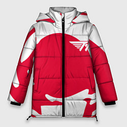 Куртка зимняя женская T1 форма, цвет: 3D-светло-серый