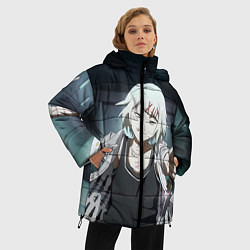 Куртка зимняя женская Suzuya Juuzou, цвет: 3D-светло-серый — фото 2
