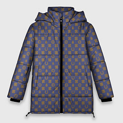 Куртка зимняя женская Максимальная удача, цвет: 3D-черный