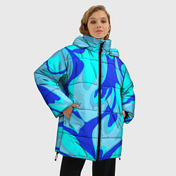 Куртка зимняя женская Электра, цвет: 3D-черный — фото 2