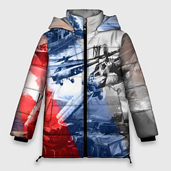 Куртка зимняя женская Армия РФ, цвет: 3D-черный