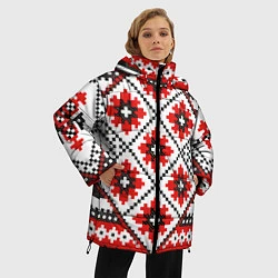 Куртка зимняя женская Удмурт мода, цвет: 3D-черный — фото 2