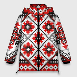 Куртка зимняя женская Удмурт мода, цвет: 3D-красный