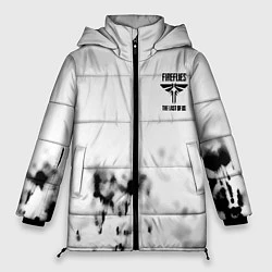 Куртка зимняя женская The Last of Us отпечатки, цвет: 3D-черный