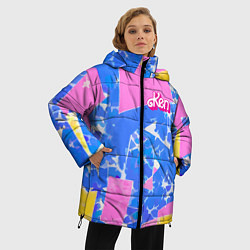 Куртка зимняя женская Кен - друг Барби, цвет: 3D-красный — фото 2