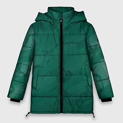Куртка зимняя женская Серо-зеленые разводы, цвет: 3D-светло-серый