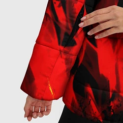 Куртка зимняя женская Красное пламя, цвет: 3D-красный — фото 2