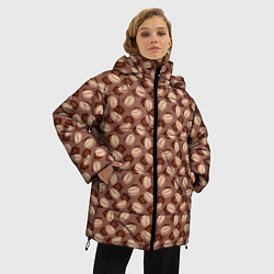 Куртка зимняя женская Coffee beans, цвет: 3D-светло-серый — фото 2