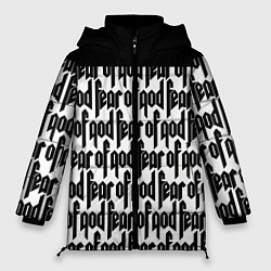 Куртка зимняя женская Fear of God, цвет: 3D-красный