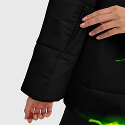 Куртка зимняя женская Half life atom strom, цвет: 3D-черный — фото 2