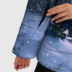 Куртка зимняя женская STALKER 2 новички на кордоне, цвет: 3D-черный — фото 2