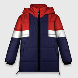Куртка зимняя женская Олимпийка 90х - Ретро, цвет: 3D-черный
