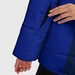 Куртка зимняя женская Спортивные девяностые, цвет: 3D-светло-серый — фото 2