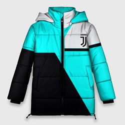 Куртка зимняя женская Juventus sport geometry fc, цвет: 3D-красный