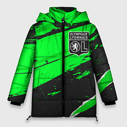 Куртка зимняя женская Lyon sport green, цвет: 3D-черный