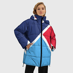 Куртка зимняя женская Расцветка из 90, цвет: 3D-красный — фото 2
