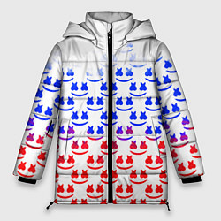 Куртка зимняя женская Marshmello russia color, цвет: 3D-красный