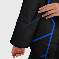 Куртка зимняя женская Синяя броня - M-power, цвет: 3D-черный — фото 2