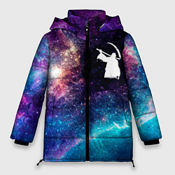 Куртка зимняя женская Children of Bodom space rock, цвет: 3D-черный