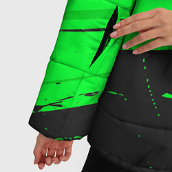 Куртка зимняя женская PSG sport green, цвет: 3D-черный — фото 2