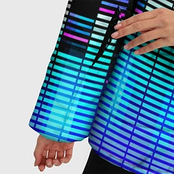 Куртка зимняя женская Die Antwoord эквалайзер, цвет: 3D-черный — фото 2