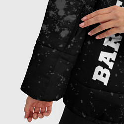 Куртка зимняя женская Barcelona sport на темном фоне вертикально, цвет: 3D-черный — фото 2