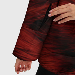 Куртка зимняя женская Красная шерсть, цвет: 3D-черный — фото 2