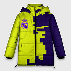 Куртка зимняя женская Barcelona fc sport club, цвет: 3D-светло-серый