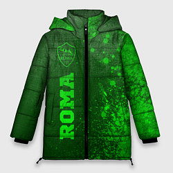 Куртка зимняя женская Roma - green gradient по-вертикали, цвет: 3D-черный