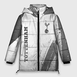 Женская зимняя куртка Tottenham - white gradient вертикально