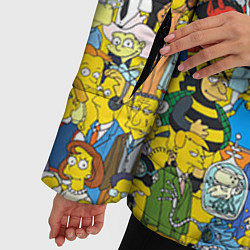 Куртка зимняя женская Simpsons Stories, цвет: 3D-красный — фото 2
