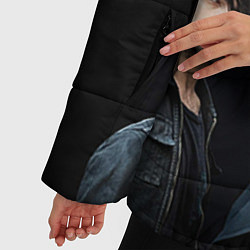 Куртка зимняя женская 30 seconds to mars, цвет: 3D-черный — фото 2