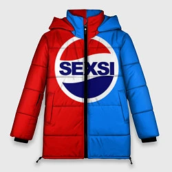 Куртка зимняя женская Sexsi Pepsi, цвет: 3D-черный