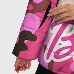 Куртка зимняя женская Барби, цвет: 3D-светло-серый — фото 2